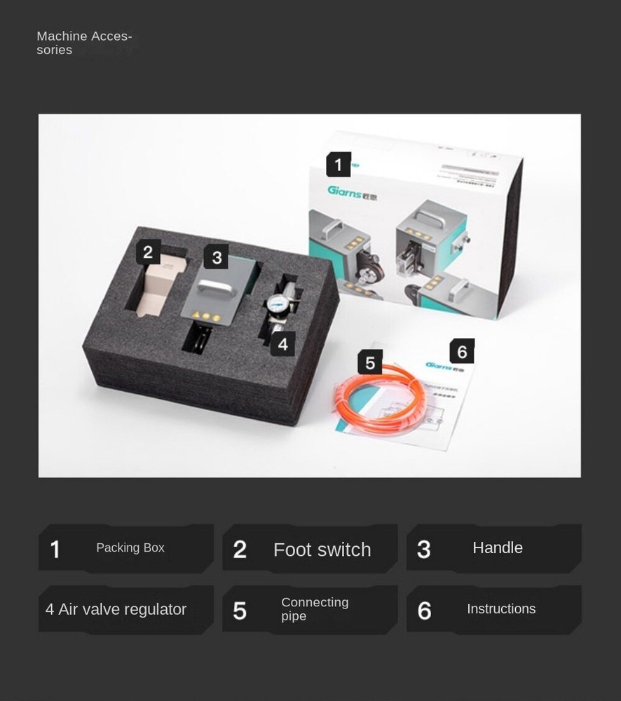 Pneumatic Crimping Pliers Cold Terminal Multi-function Crimping Machine