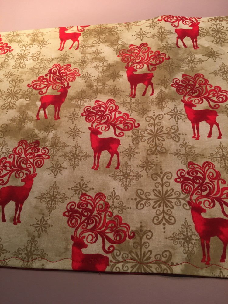Table Runner Christmas Raindeer