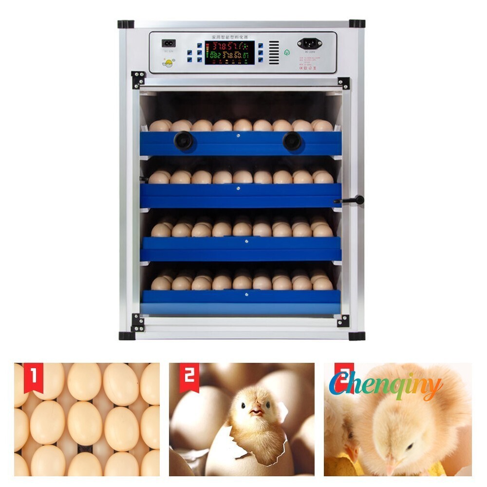 272 Eggs Automatic Digital Eggs Incubator Chicken Hatcher Temperature Control