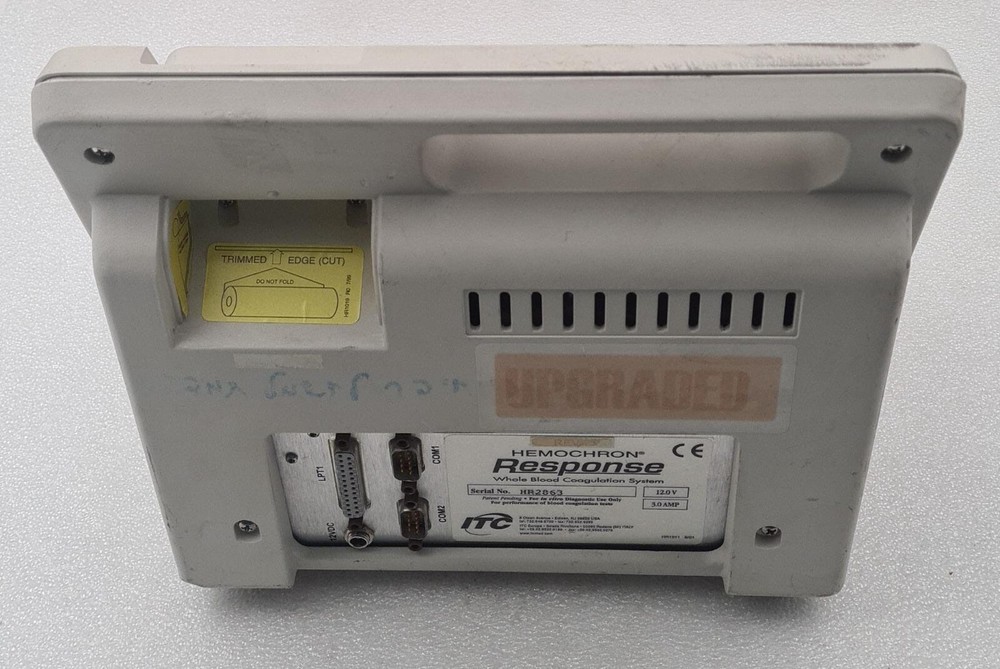 ITC HEMOCHRON RESPONSE Blood Diagnostic System **AS-IS**