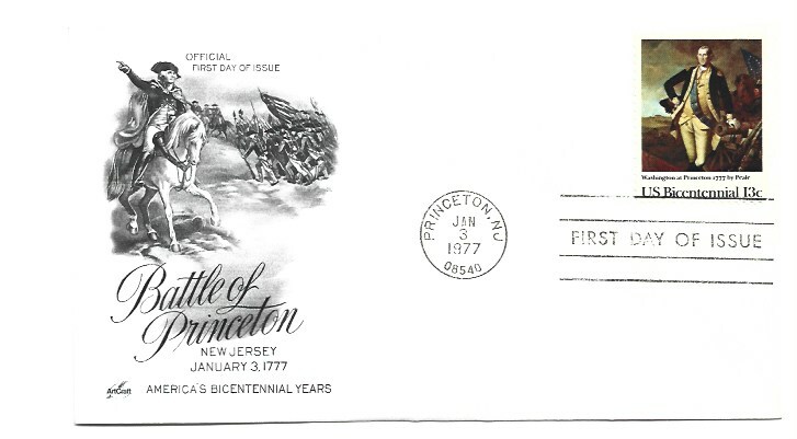 1704 Washington at Princton ArtCraft FDC