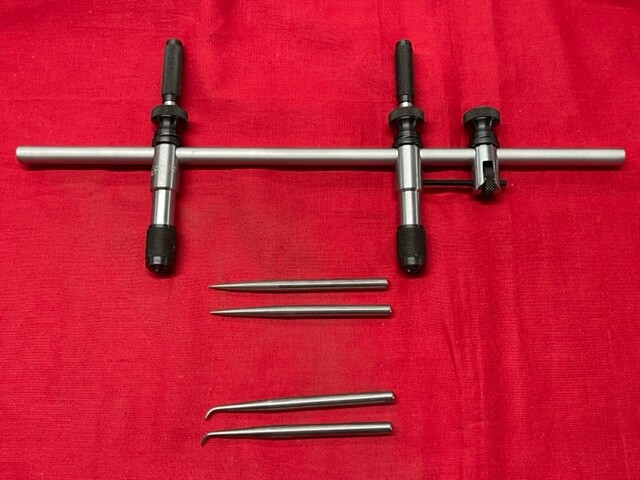 Starrett 251F Caliper Points ONLY for C251A Trammel (1 pair)