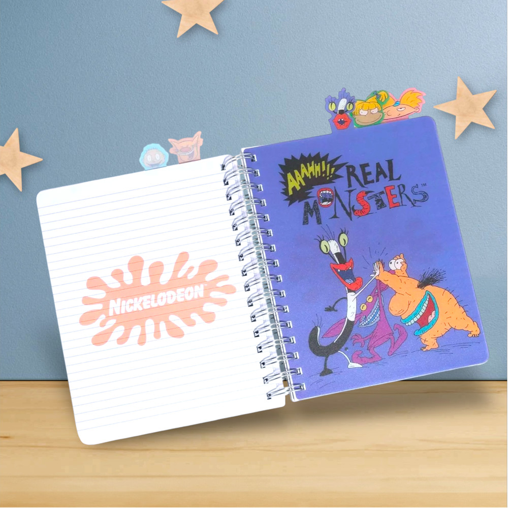 Nickelodeon Rewind Lenticular Tabbed Journal