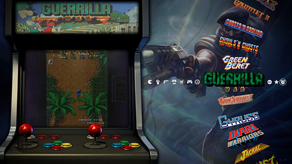 Arcadia Console, Arcade game System