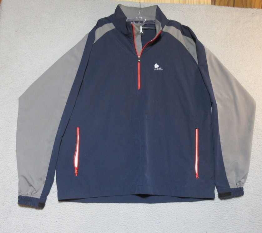 FootJoy 1/4 Zip Windbreaker XL Mens 100% Polyester Pull Over