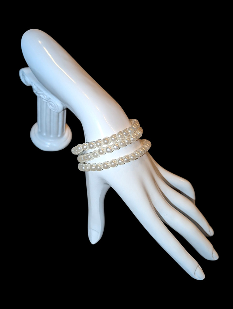 Classic Pearl (3 String) Bracelet