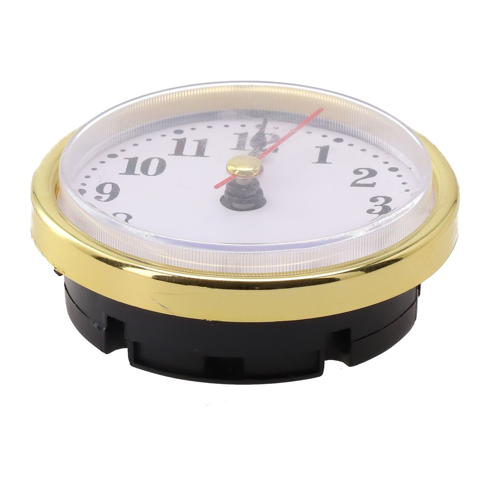 Perfectly Compatible Gold Arab Numerals Quartz Clock Movement Replacement 65mm