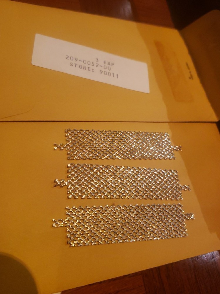 Three New Heathkit GRA-227 Transmitter Mesh Grills #209-52 NOS