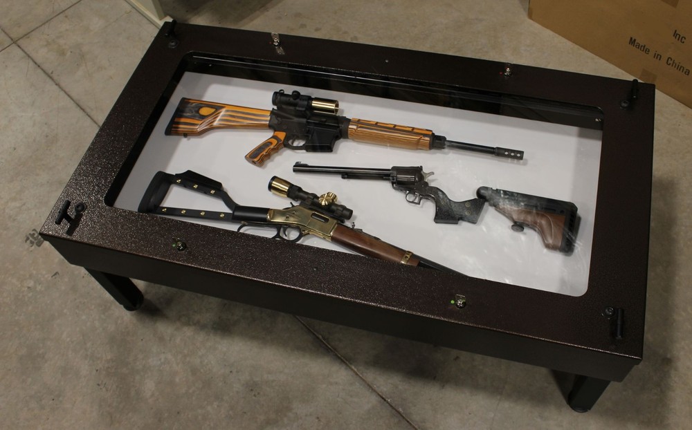 Bullet Proof Glass Display Vault