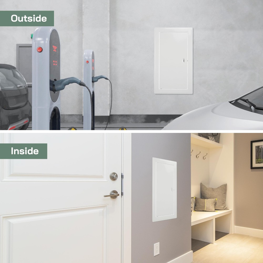 Vent Systems 6'' x 12'' Inch Metal Access Panel - Easy Access Doors - Access Pan