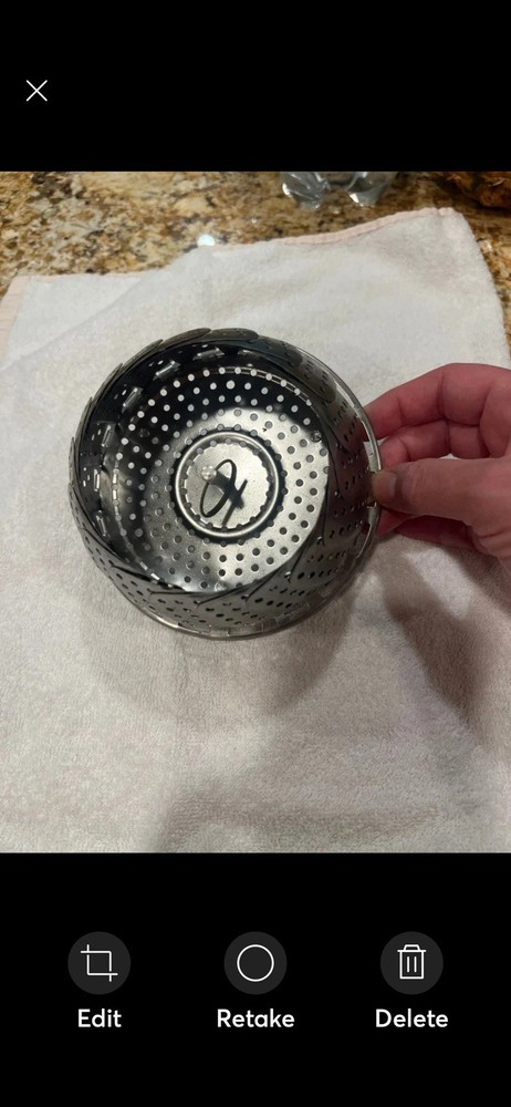 Stainless Steel Vegetable Steamer Collapsible