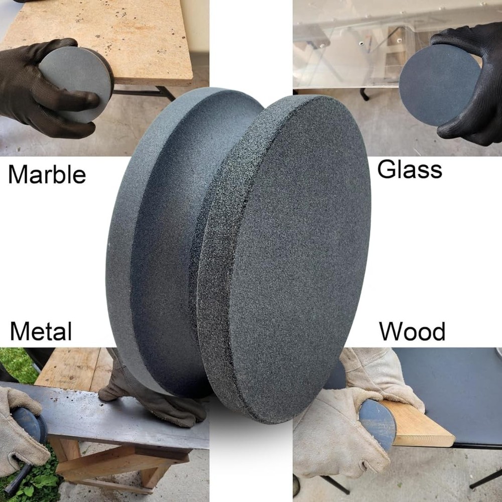 4" Dual Grit Axe/Hatchet Silicon Carbide Sharpener Multipurpose Sharpening St...