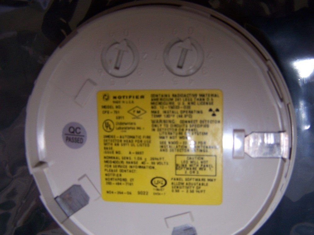 NOTIFIER CPX-751 ION / IONIZATION DETECTOR HEAD (9 AVAILABLE!)