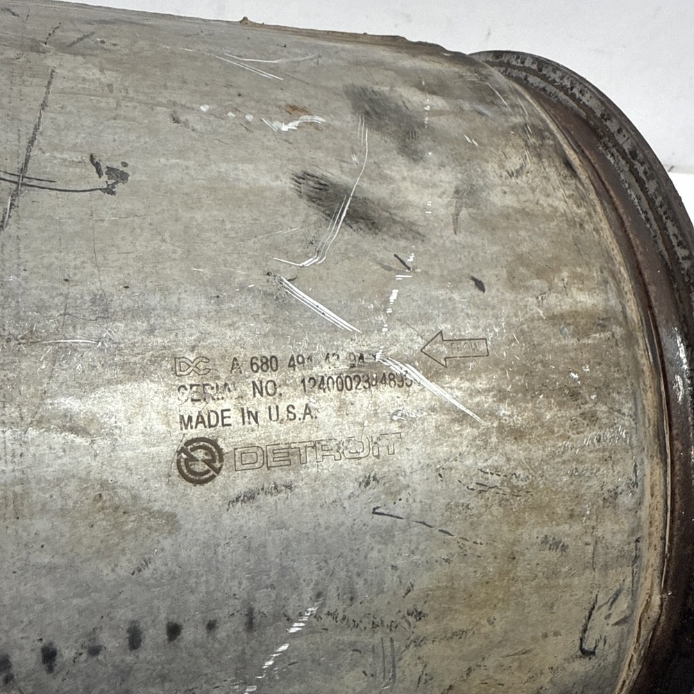diesel particulate filter Detroit A680-491-43-94