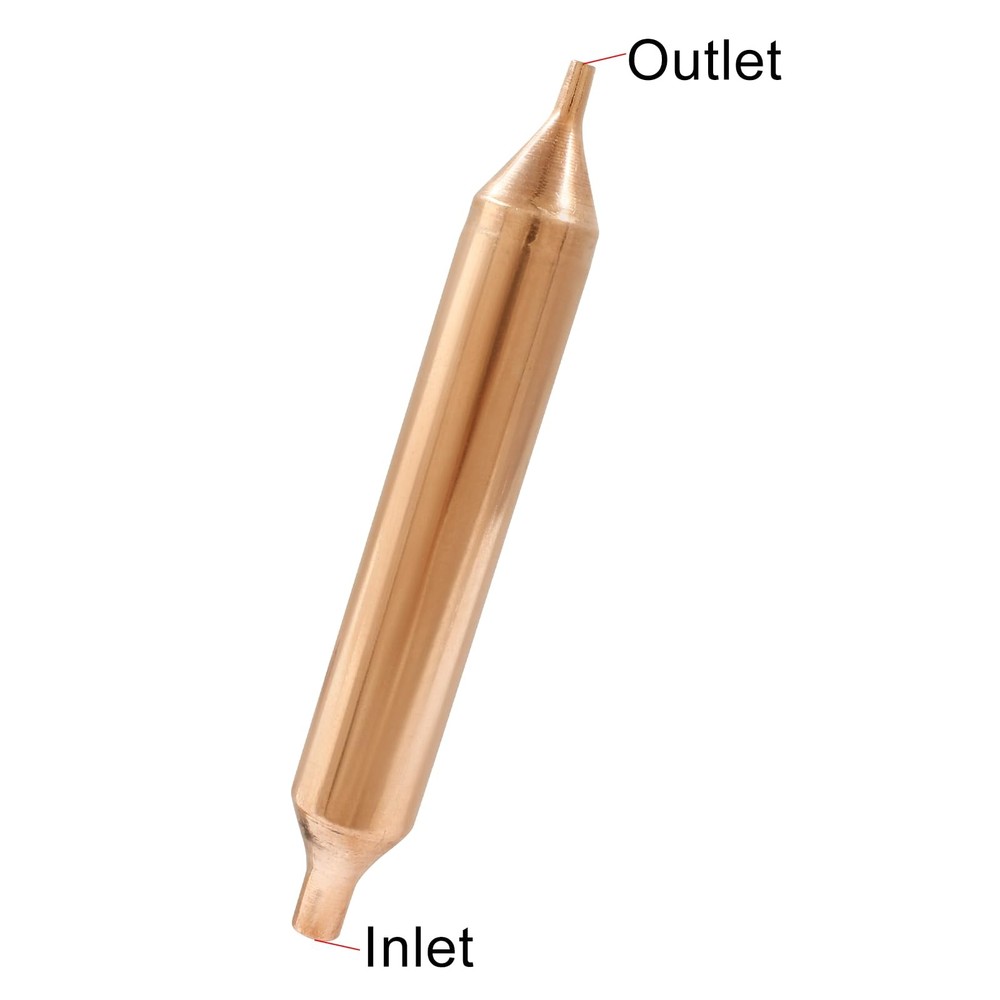 Litoexpe 4Pcs Refrigerator Filter Dryer, Copper Dryer for Refrigeration, Drier,