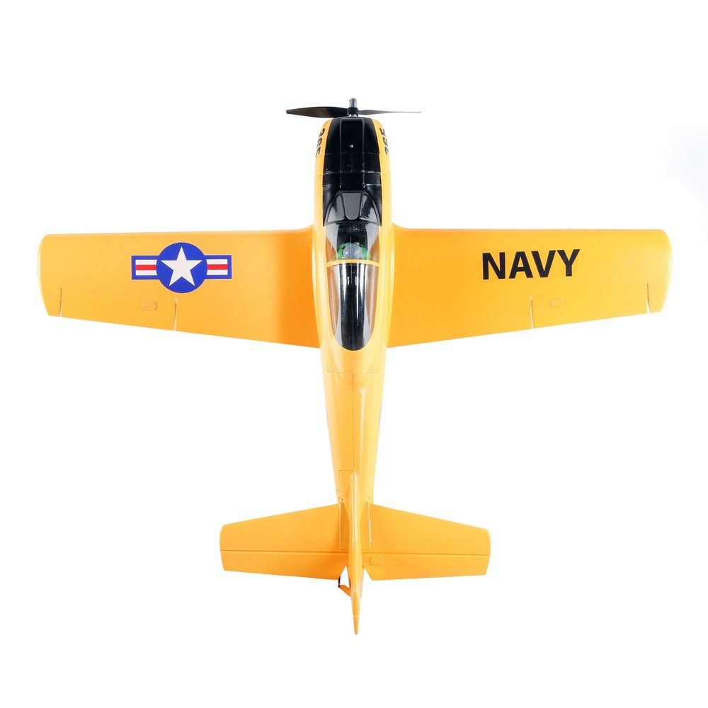 E-flite RC Airplane T-28 Trojan 1.1m BNF Basic with AS3X and SAFE Select
