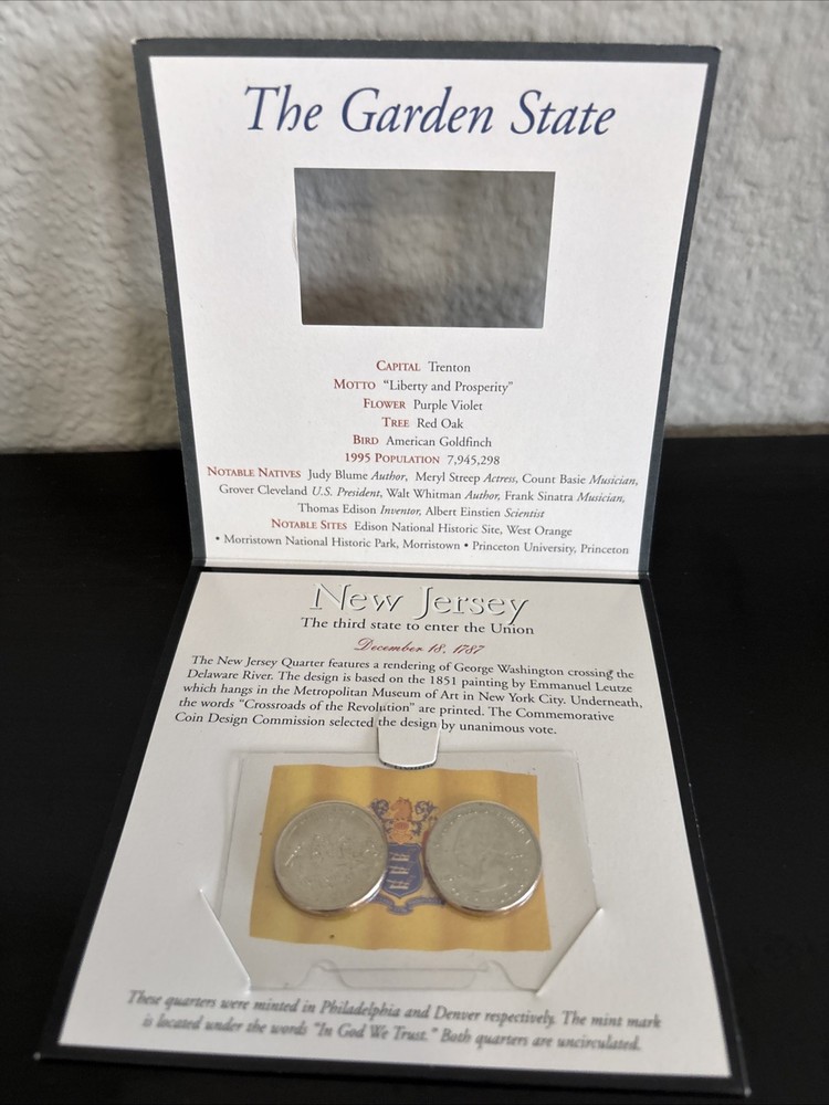 US Minted Quarter Dollar Numbered Set New Sealed