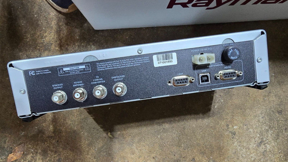 KVH Tracvision M3 Replacement Unit and Receiver