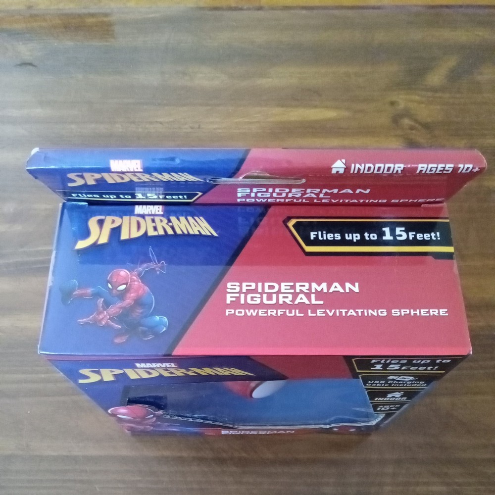 MARVEL SPIDERMAN FIGURAL LEVITATING SPHERE, NEW