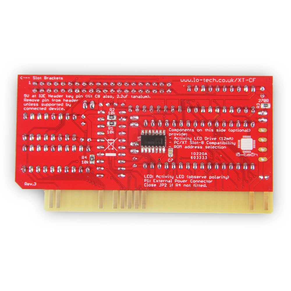 Lo-tech ISA XT CF Adapter rev. 3