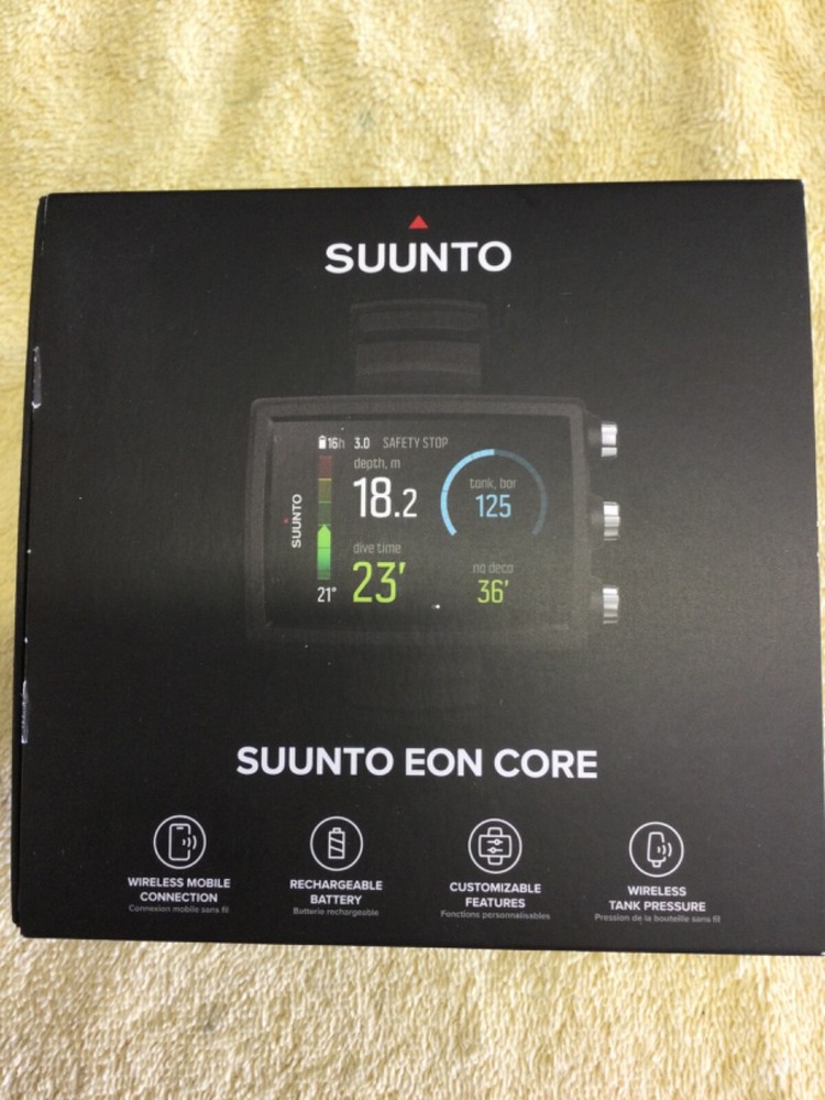 MOTHERS DAY SPECIAL - SUUNTO Eon Core Black Scuba Dive Computer