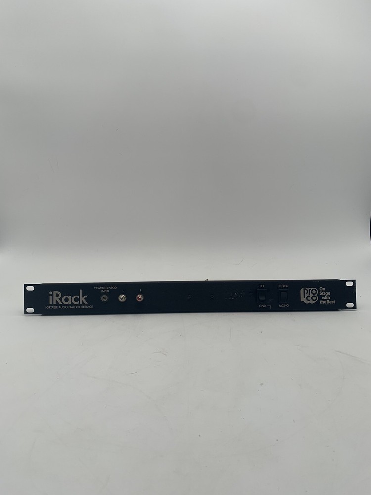 iRack Portable Audio Player Interface