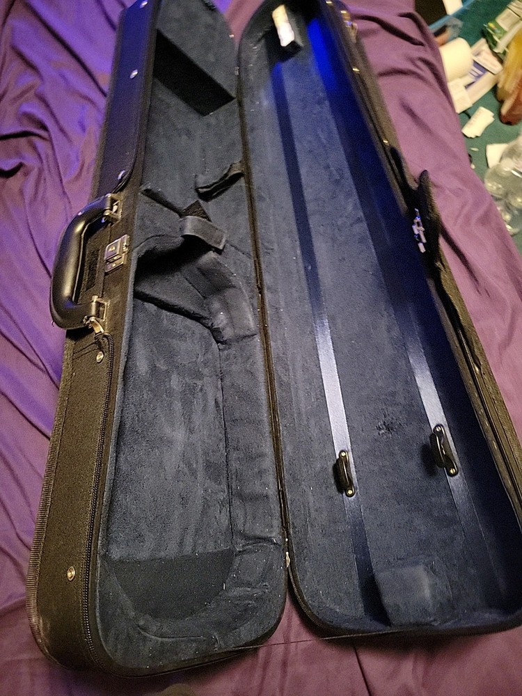 4/4 Violin Case Blue Interior