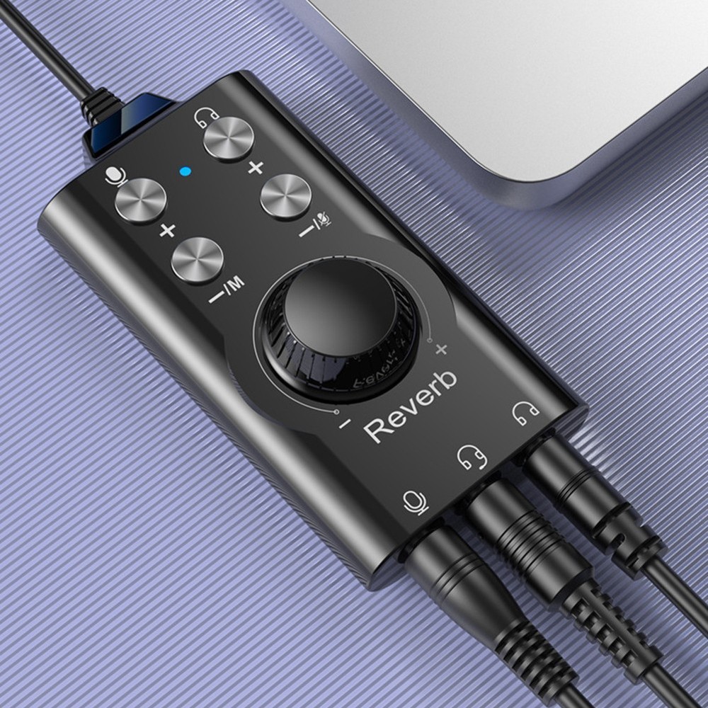 USB USB C Adapter for 3 5mm Audio with Built in Volume Control Feature