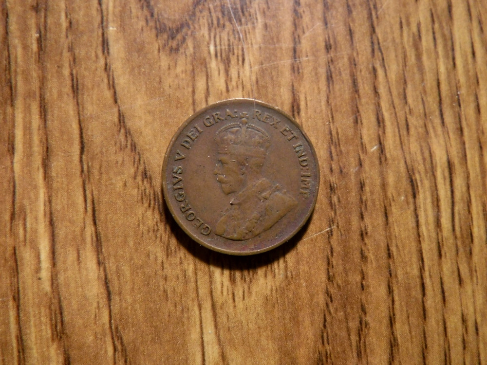 CANADA 1 CENT 1932 COIN (134)