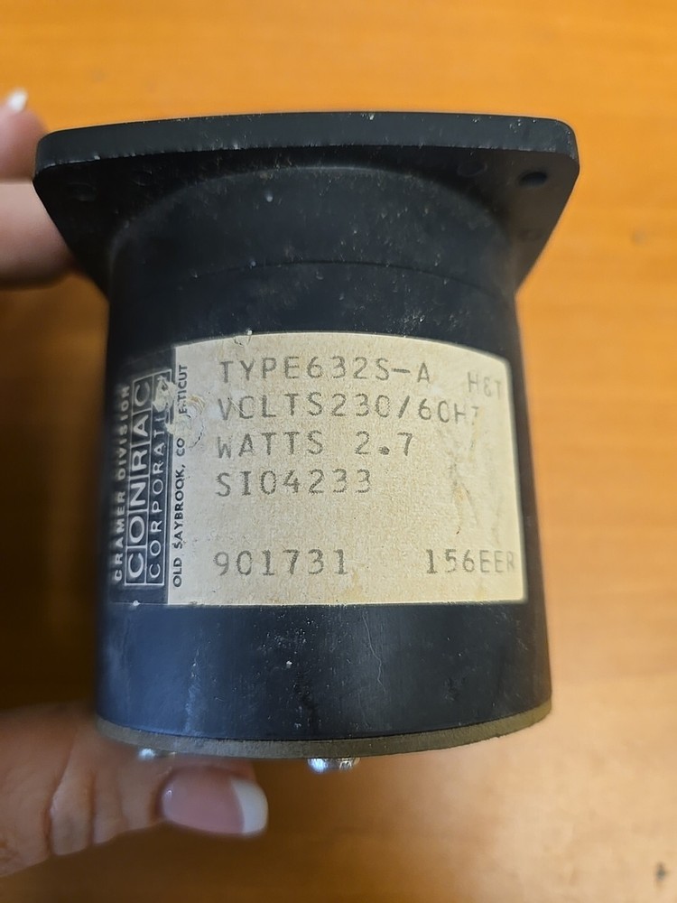 Cramer Controls Hours Meter Type 632S-A