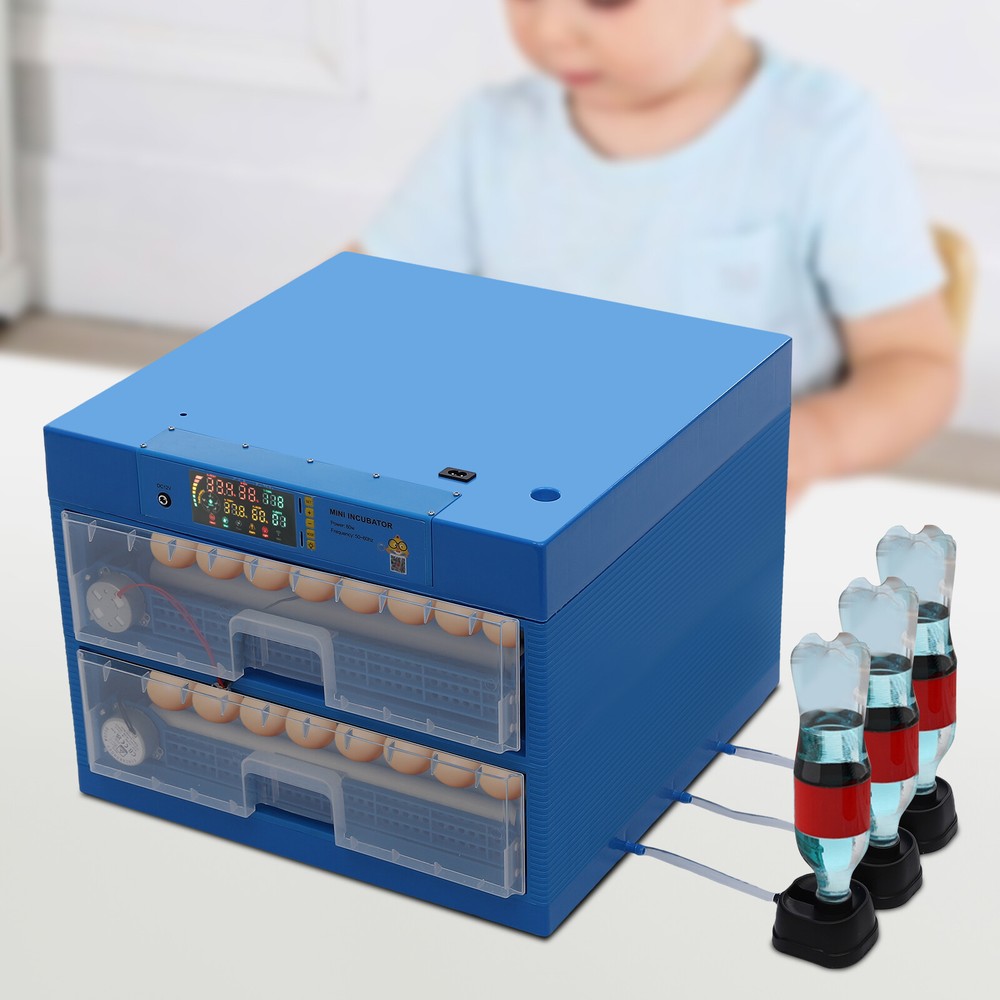 128 Egg Incubator Digital Poultry Egg Hatcher Machine Eggs Hatching Machine