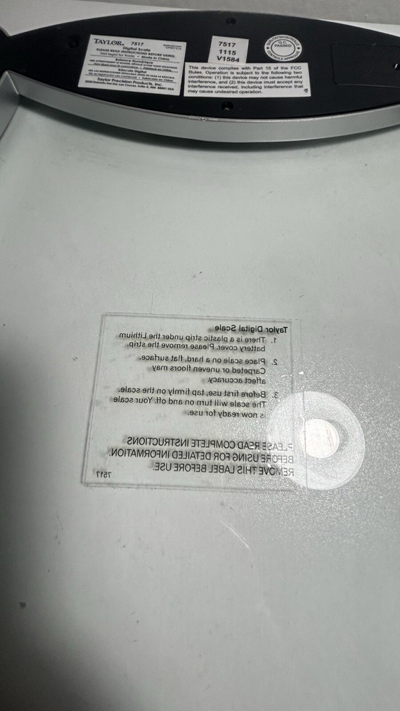 Taylor Digital Glass Weight