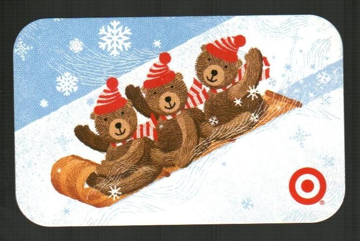 TARGET Bears on a Sled ( 2008 ) Gift Card ( $0 )
