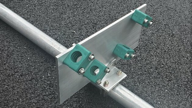 Delta loop Antenna hub for 1in element to 2" boom