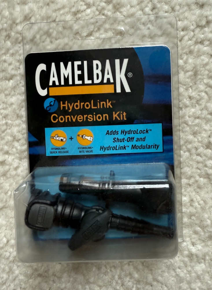Camelbak Hydro-Link Conversion Kit PACK OF 2 with Quick Release & Bite Valve NEW
