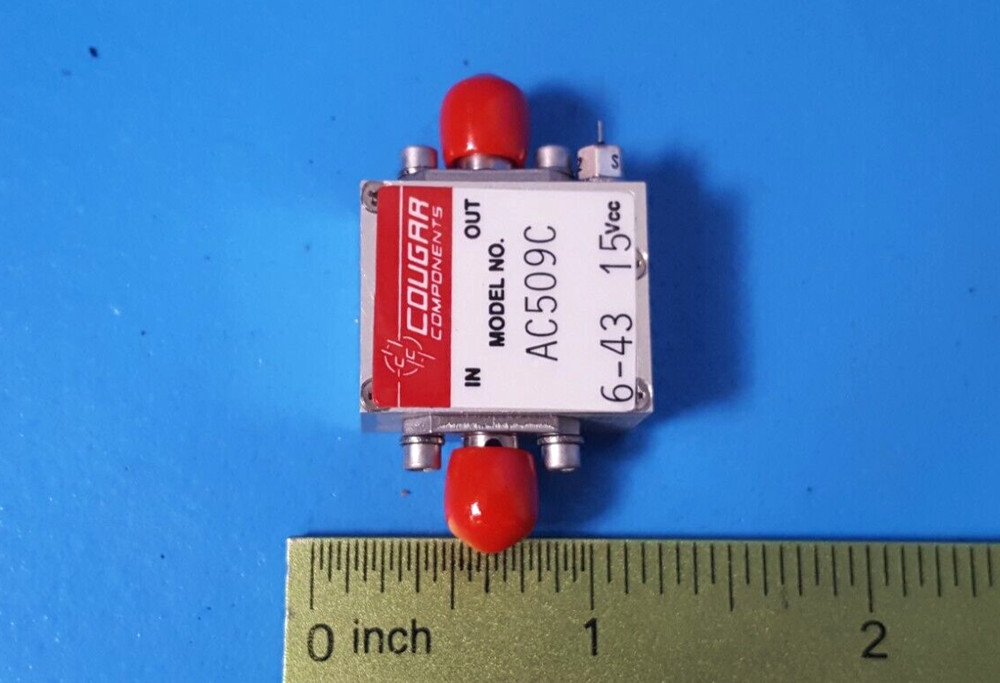RF Amplifier, AC509C, COUGAR, 15VCC, 6-43