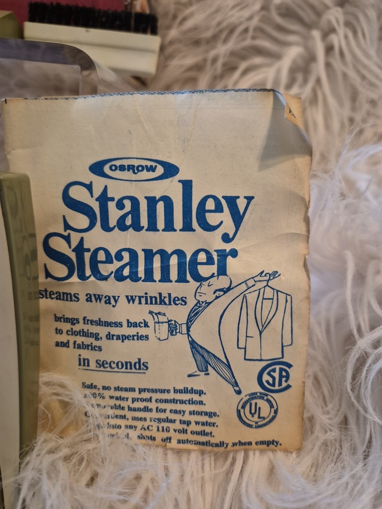 Vintage Stanley Steamer Tested Working