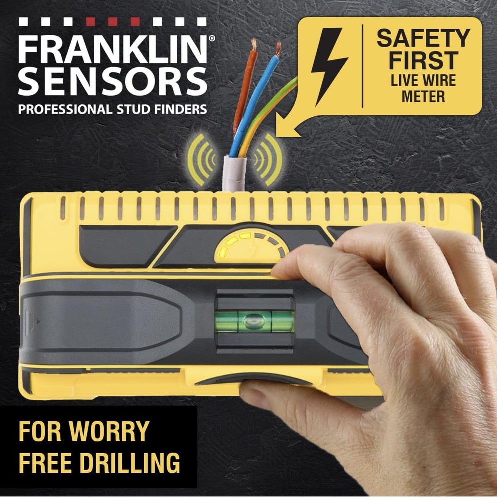 Accurate 13-Sensor Stud Finder for Wood & Metal - ProSensor M210 Compact Tool