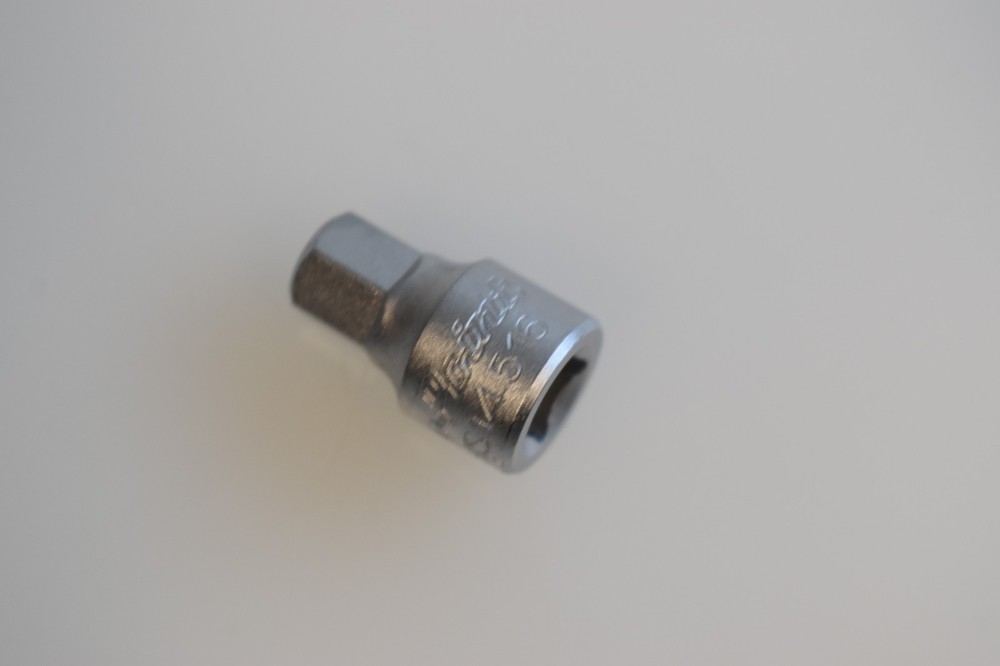 Blue Point Tools BLPHS14516 5/16" SAE Stubby Hex Bit Socket 1/4" Drive