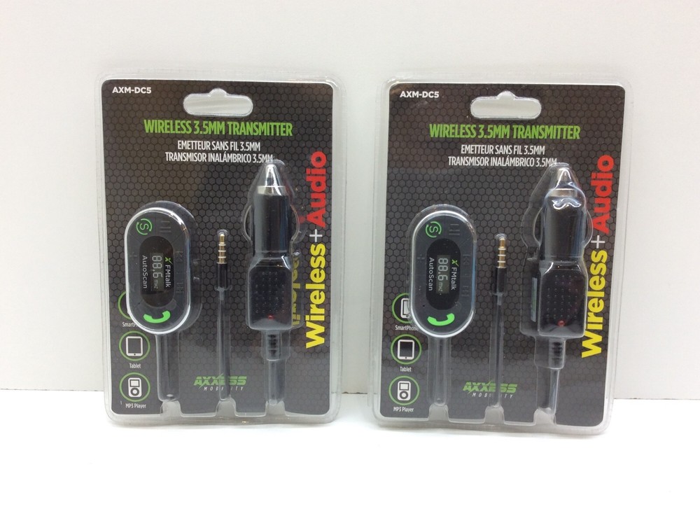 Axxess Mobility AXM-DC5 Wireless 3.5mm FM Modulator