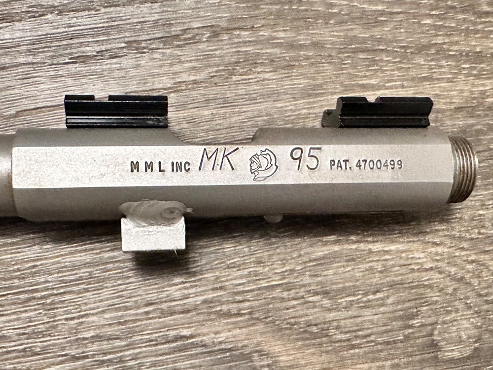 Knight MK-95 Muzzleloader Rifle Stainless Steel Barrel Assembly