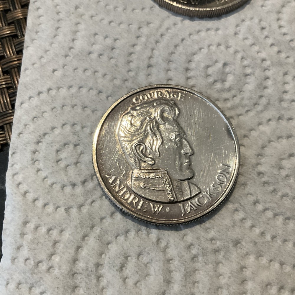 Andrew Jackson Lobby 1983  Coin! ! $