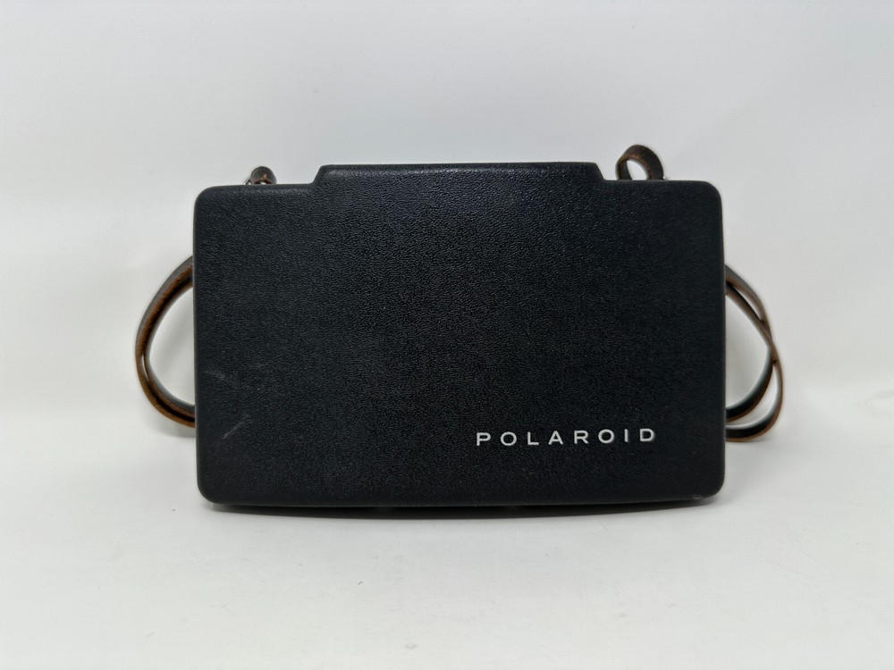 Polaroid Folding Land Camera Vintage Automatic 100 with strap booklets UNTESTED