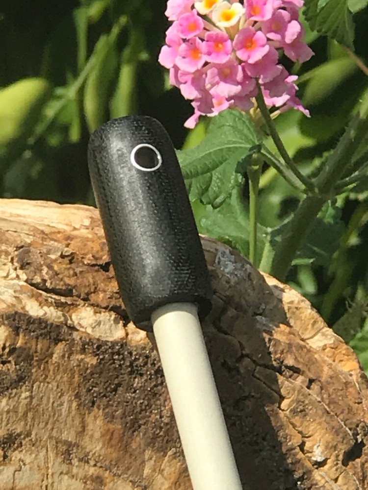 Black Micarta 3/8" Ceramic Field Sharpener