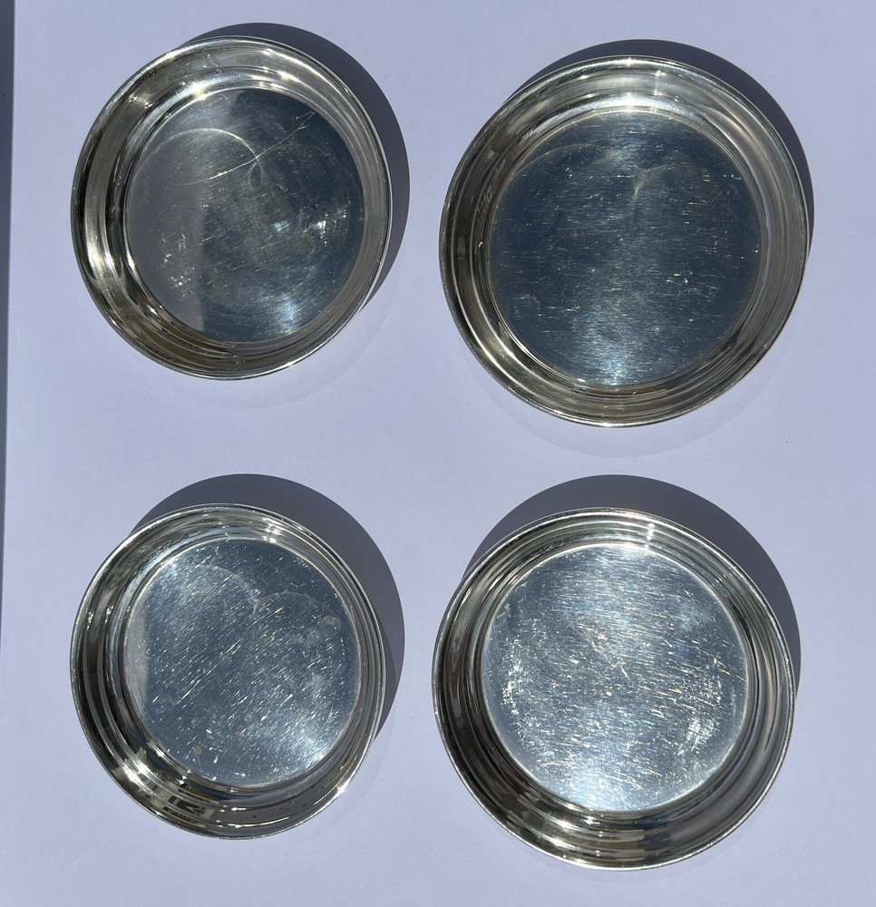 Shreve’s & Co Sterling Silver Nut Dishes