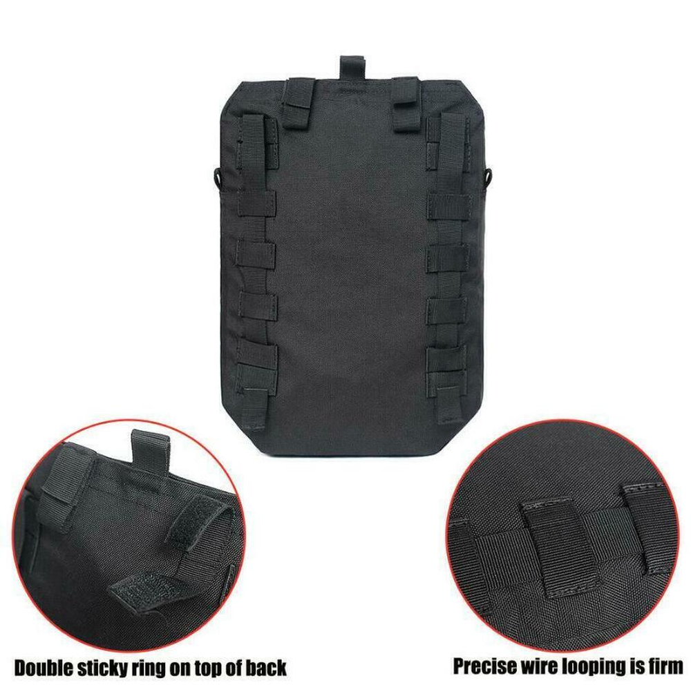 Tactical MOLLE Hydration Pack 3L Hydration Water Bladder Molle Vest Accessory US