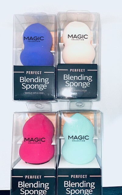 Makeup Applicator Sponge ( 4 Pack ) Assorte Color