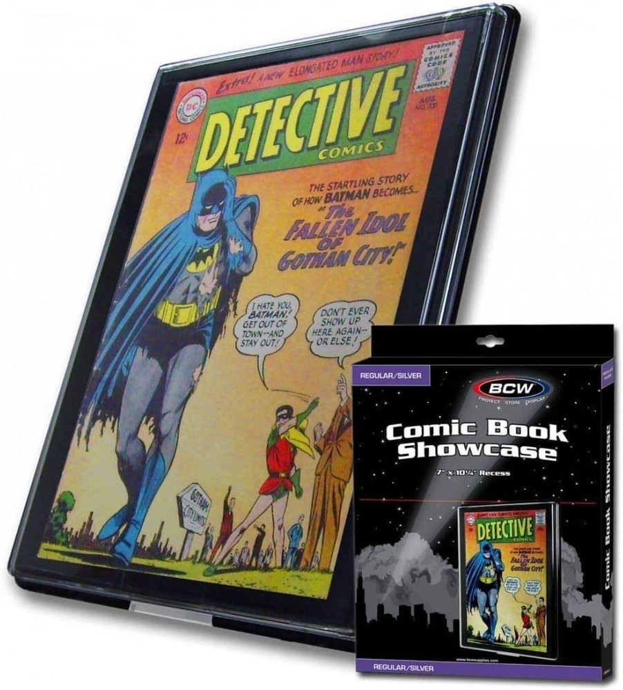 Collectible Comic Book Frame - Crystal Clear Wall Mount Display Case, 1 Pack