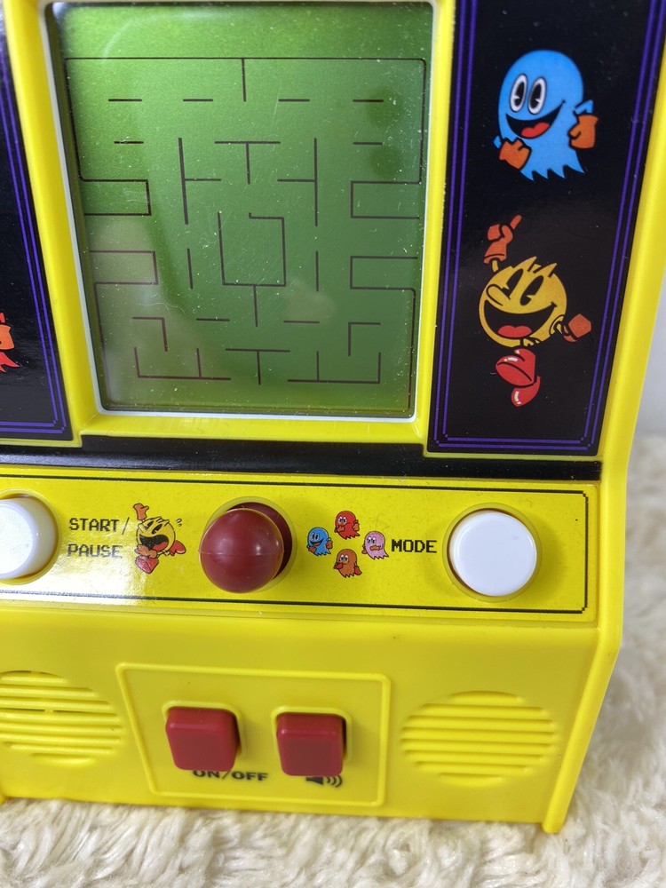 Bandai Namco Classics Pac-Man Retro Handheld Mini Arcade Game Basic Fun TESTED