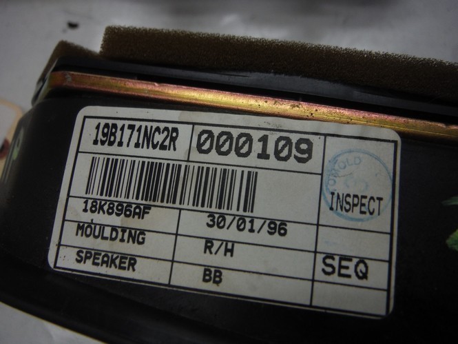 2004 JAGUAR S-TYPE A/T FRONT REAR SPEAKER SET OEM 2003